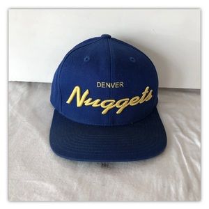Denver Nuggets Draft Cap SnapBack hat Adidas NBA.